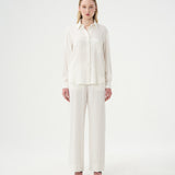 Classic Oversize Linen Shirt - White