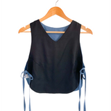 Adjustable reversible tank top - soft blue