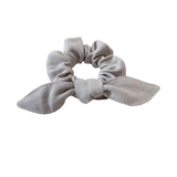Scrunchie made from recycled fabrics