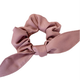 Scrunchie made from recycled fabrics