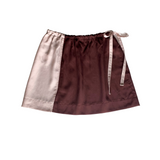 Mini skirt - two tones