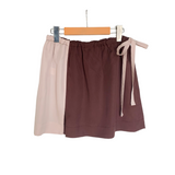 Mini skirt - two tones