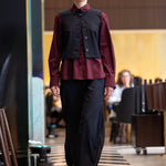 Veste sans manche et pantalon assorti. 100% laine. 