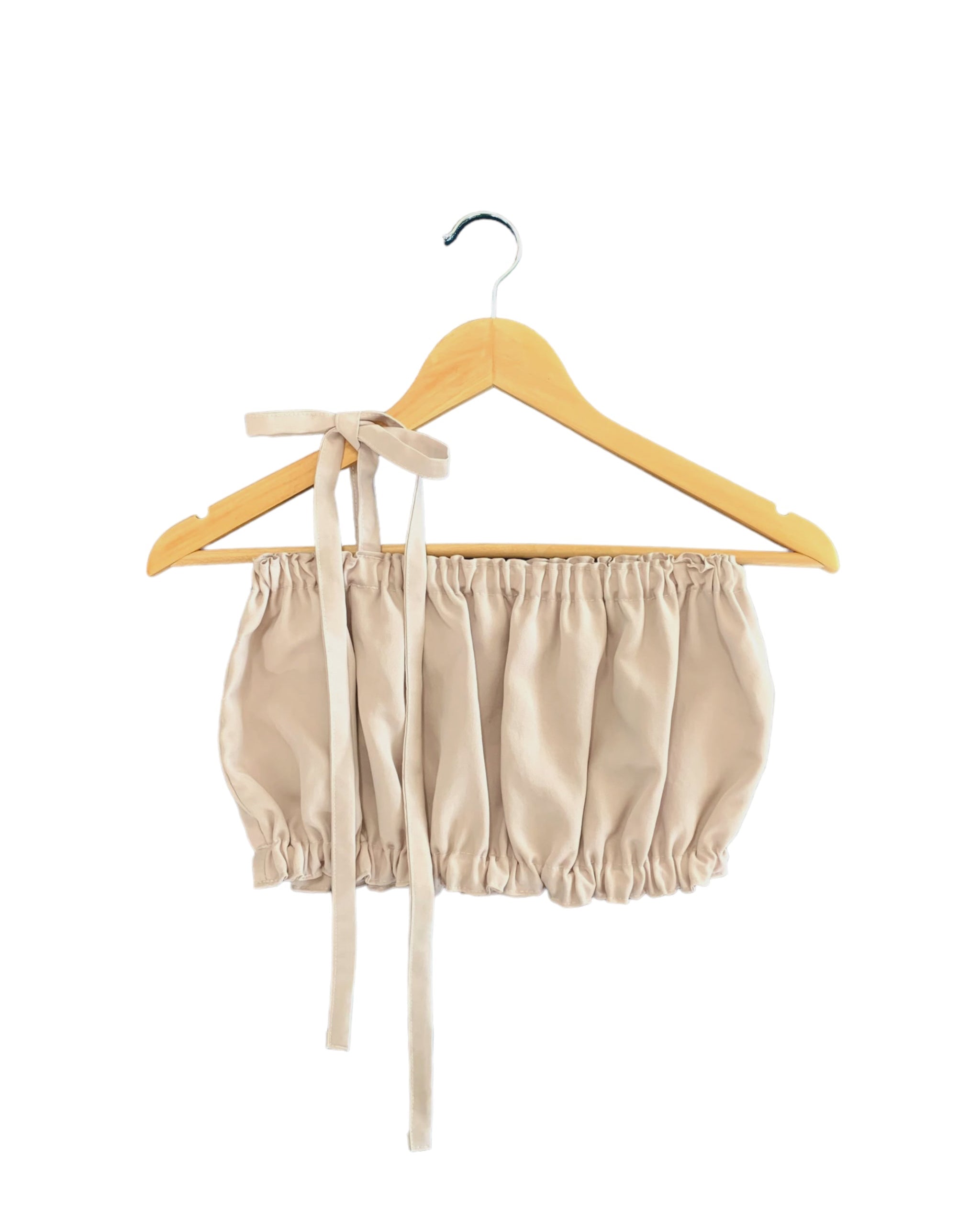 Pink white summer top for women. Adjustable summer top for women. Tencel top. 