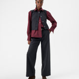 Pantalon classique - marine foncé