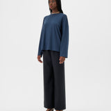 Pantalon classique - marine foncé