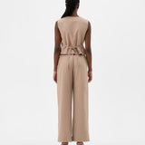 Veste sans manche - Beige