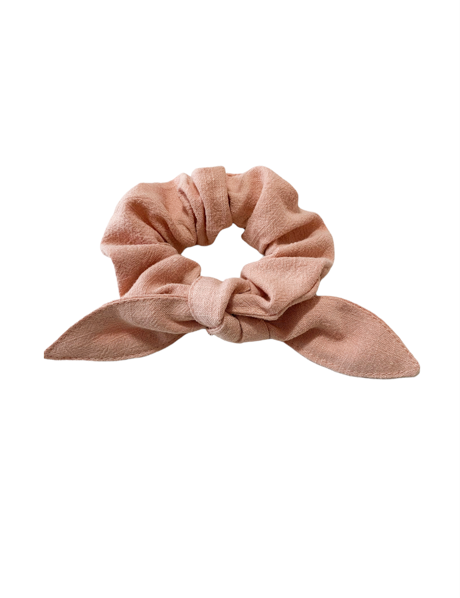 Scrunchie made from recycled fabrics